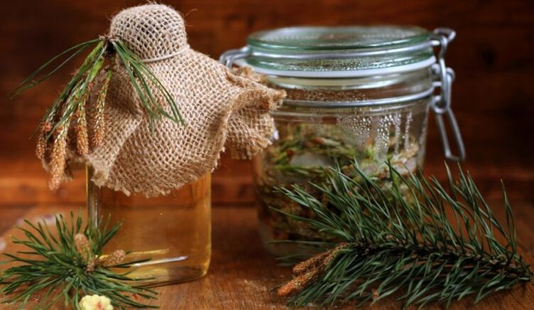 Boil the pine parasites