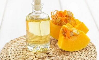 Pumpkin oil for reproductive parasites