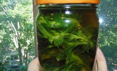 Tincture herbs to remove parasites from the body