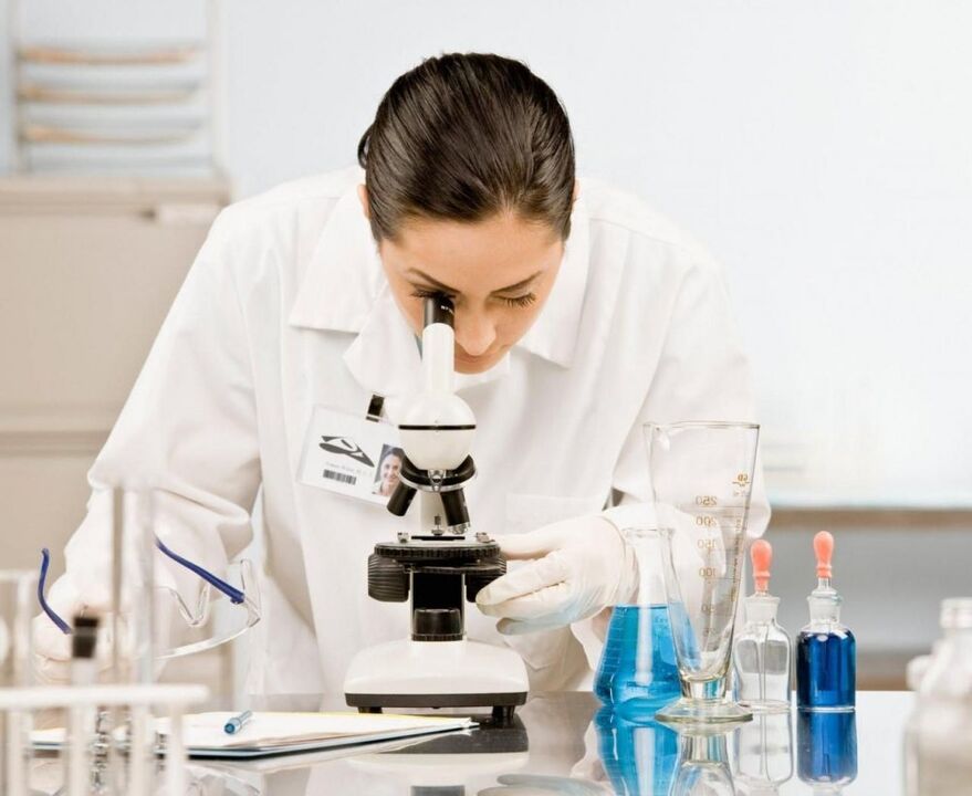 Laboratory blood tests for parasites